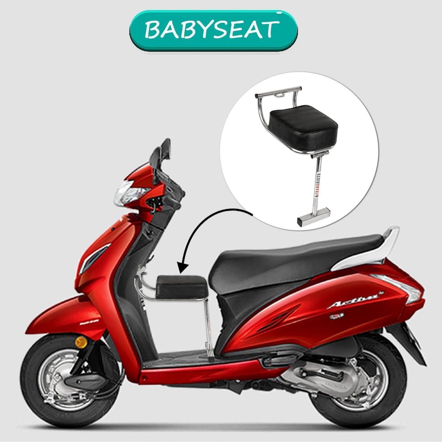 Universal Front Baby Seat for Scooter Ride Safety 🚦👧